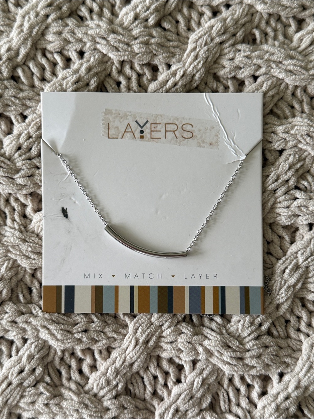Layers Mix Match Adjustable Necklace NWT
